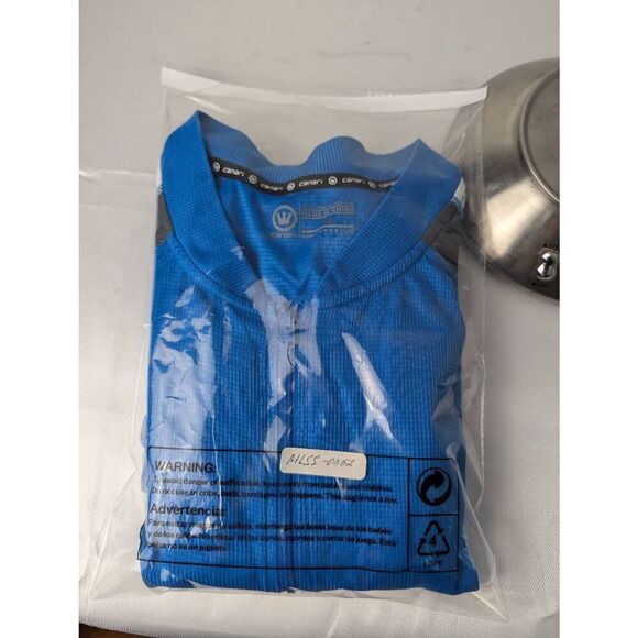 Canari Men's Long Sleeve Full Zip Cycling Lightweight Jacket Windbreaker Rain Ex - Picture 10 of 10